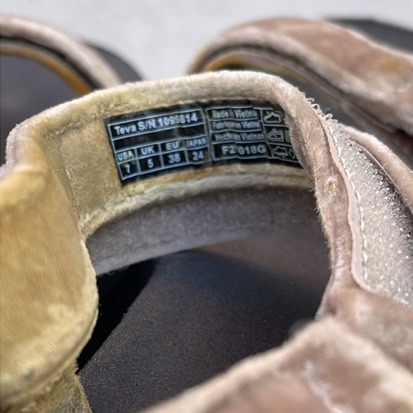 Teva Limited Edition Velvet Sandals - Picture 5 of 9